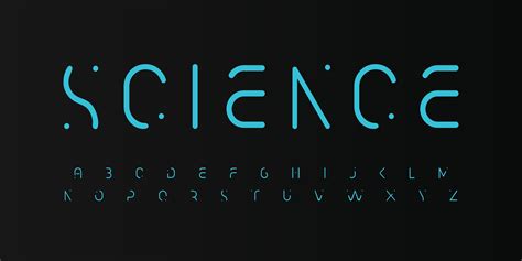 Science Fonts .